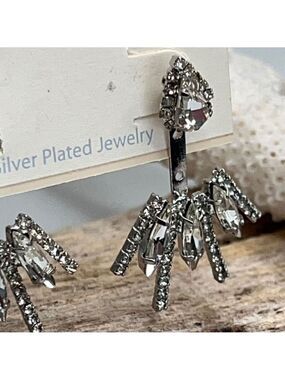 DEW Silver Plated Dangle  Earrings $16ea / 3 for $25